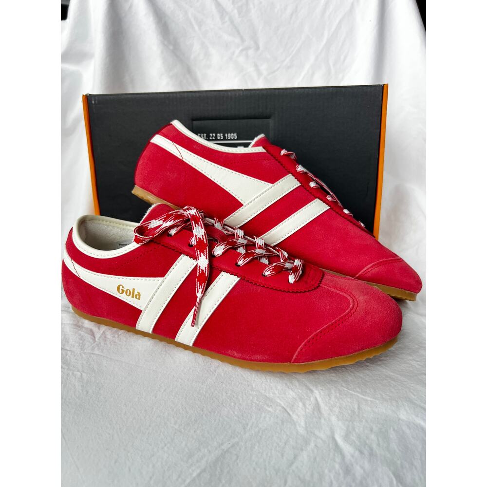 NWB Gola Classics Women's Cleora Sneakers | Coral/Off White | Size 9.5 - Picture 6 of 10